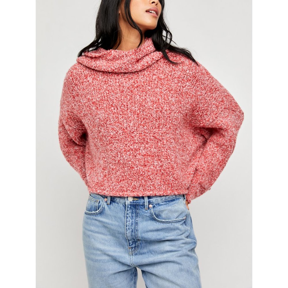 NWT Free People BFF Sweater / Scarlet Flame